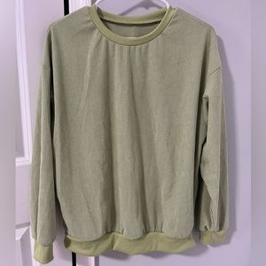 Green crewneck